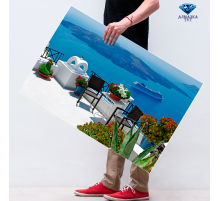 Алмазная мозаика "Вид на море"